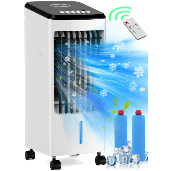 ALPULON Portable Evaporative Air Cooler 3-in-1 Cooling Fan with 3 Speeds for Home & Office