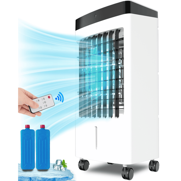 Inolait 3-in-1 Evaporative Air Cooler Fan Portable Oscillating Swamp for Room Home Office