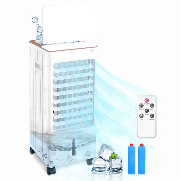 Inolait 3-in-1 Evaporative Air Cooler Portable Cooling Fan for Room Home Office