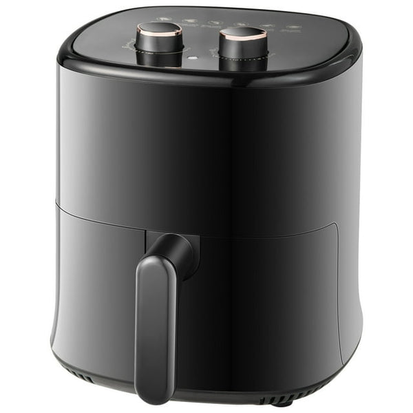 Vebreda 4.5 QT Air Fryer with Non-Stick, Dishwasher Safe Basket, Black