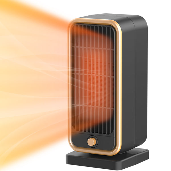 Inolait Small Space Heater Electric Ceramic Space Heater Portable Heaters Fan 500W Black