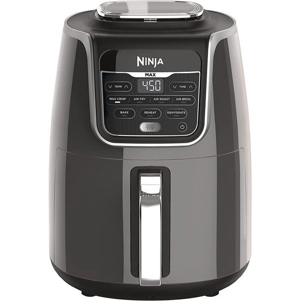 Air Fryer that Cooks, Crisps, Roasts, Bakes, Reheats and Dehydrates, with 5.5 Quart Capacity, and a High Gloss Finish, Grey