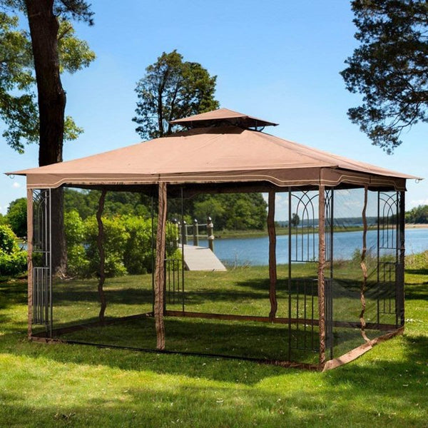 Inolait Gazebo 10' x 12' with Mosquito Netting New Regency III
