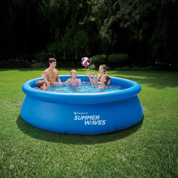 Inolait 10ft Quick Set Ring Pool with 600 GPH Filter Pump