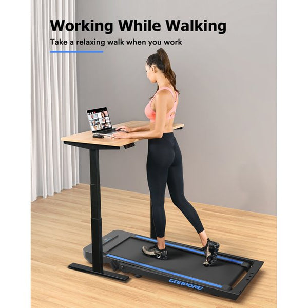 Inolait 2 in 1 Walking & Running Electric Treadmill, 2.5HP Walking Jogging Machine for Home Office