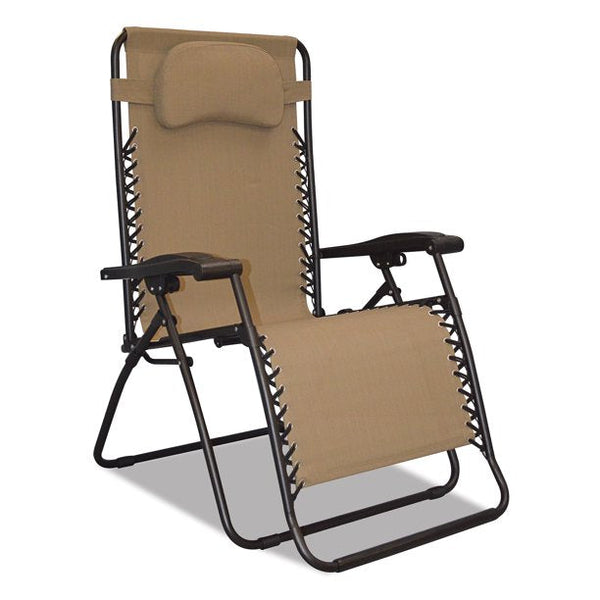 Inolait Caravan Canopy Sports Beige Zero Gravity Chair