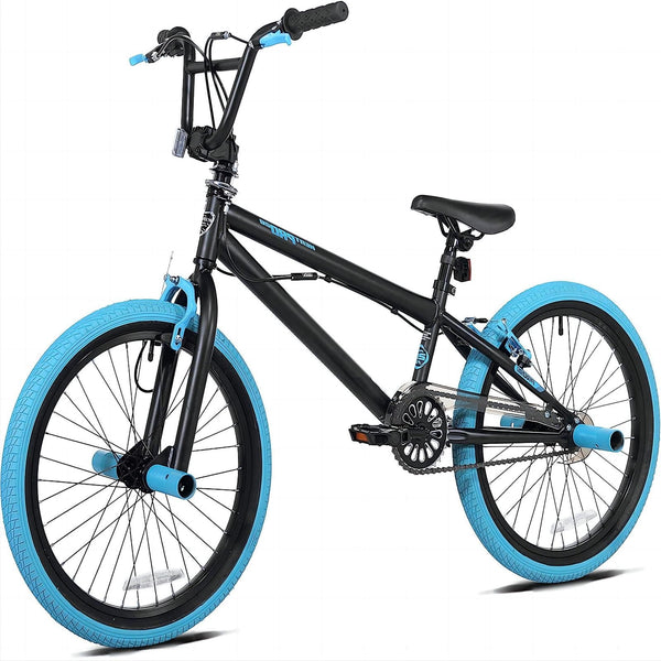 Inolait 20in BMX Bike, Black/Blue