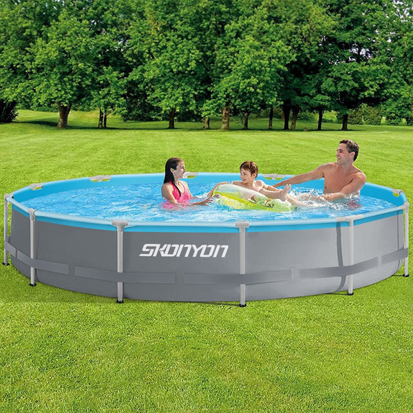 Inolait Steel Pro MAX Swimming Pool 12' x 30 in Frame Pool Set