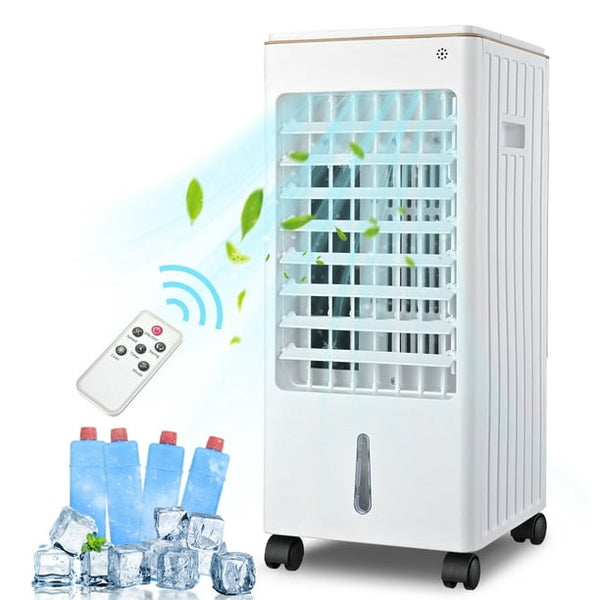 Inolait 3-in-1 Portable Evaporative Air Cooler with Humidifier Remote Control for Home Garage