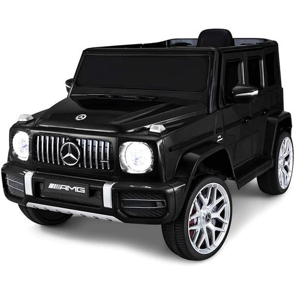 Electric Kids Luxury Mercedes Benz AMG G63 Car Ride-On Toy, 6 Volt Battery, Remote Control, Ages 3-5 Years, Black
