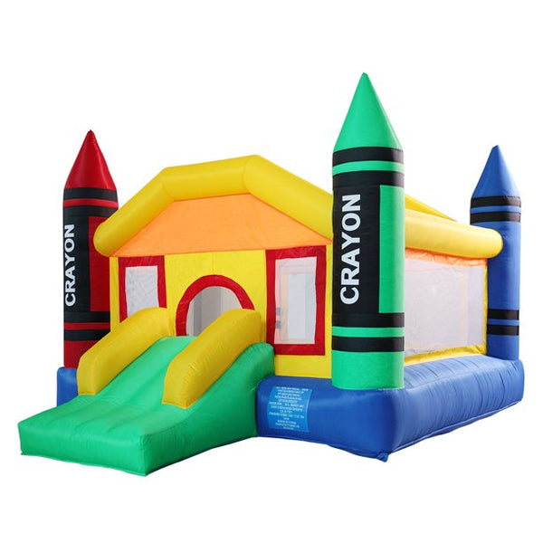 Inolait Kid Inflatable Bounce House Slide and Jump Game